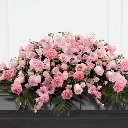 Garden of Comfort Casket Spray (Standard) –  Sayla Flowers, Los Angeles CA