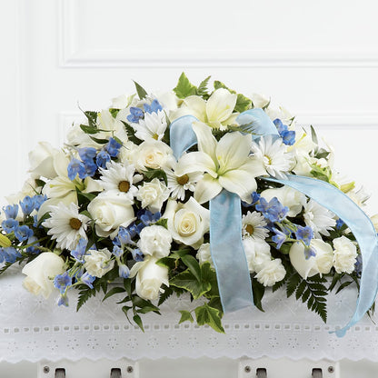 Tender Treasure Casket Spray –  Sayla Flowers, Los Angeles CA
