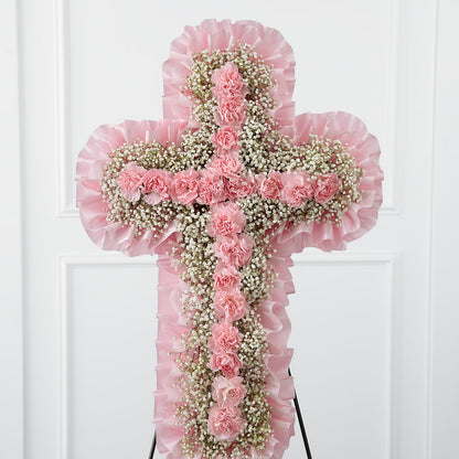 Angel's Cross Easel –  Sayla Flowers, Los Angeles CA