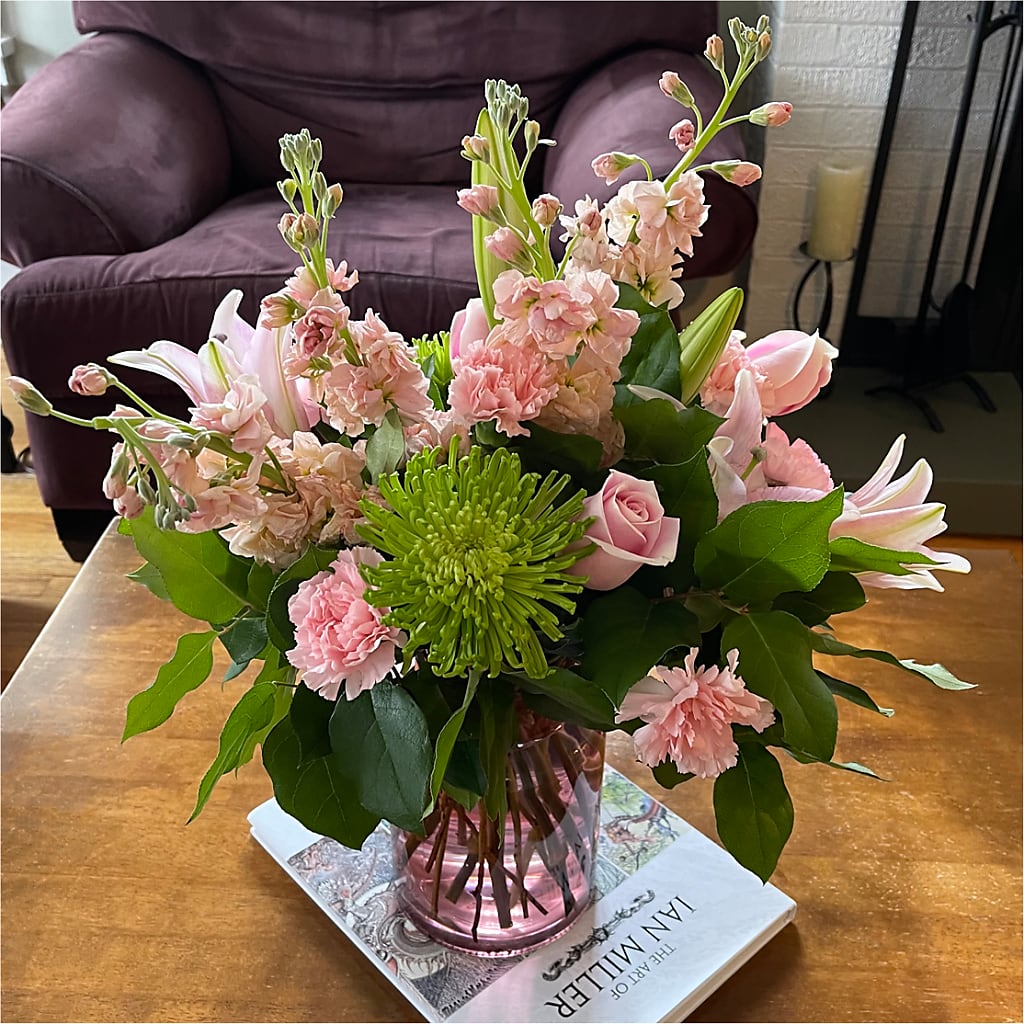 Pretty in Pink Bouquet –  Sayla Flowers, Los Angeles CA