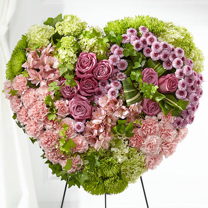 Heartwarming Standing Heart –  Sayla Flowers, Los Angeles CA