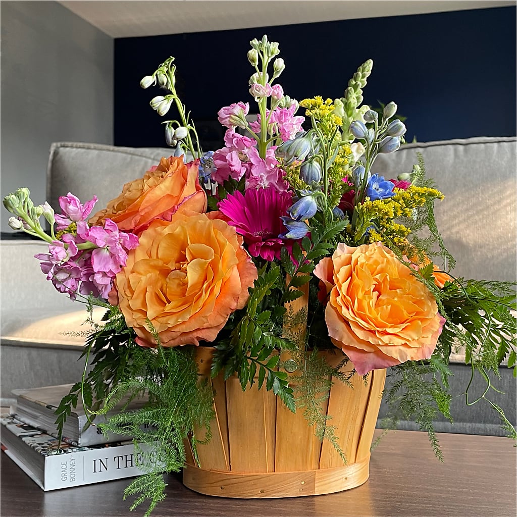 Garden of Life Basket –  Sayla Flowers, Los Angeles CA