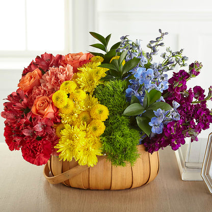 Prideful Basket –  Sayla Flowers, Los Angeles CA
