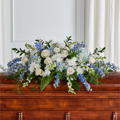 Timeless Essence Casket Spray –  Sayla Flowers, Los Angeles CA