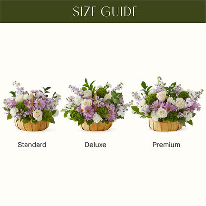Peace & Love Basket –  Sayla Flowers, Los Angeles CA