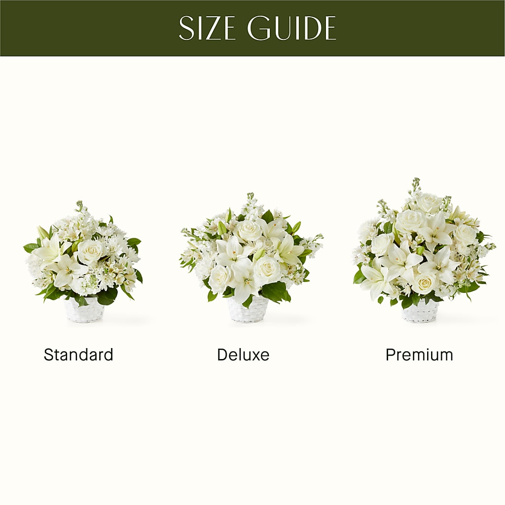Peaceful Reflections Arrangement –  Sayla Flowers, Los Angeles CA