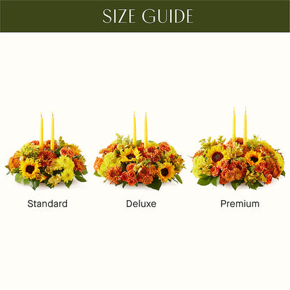 Autumn Harmony Centerpiece –  Sayla Flowers, Los Angeles CA