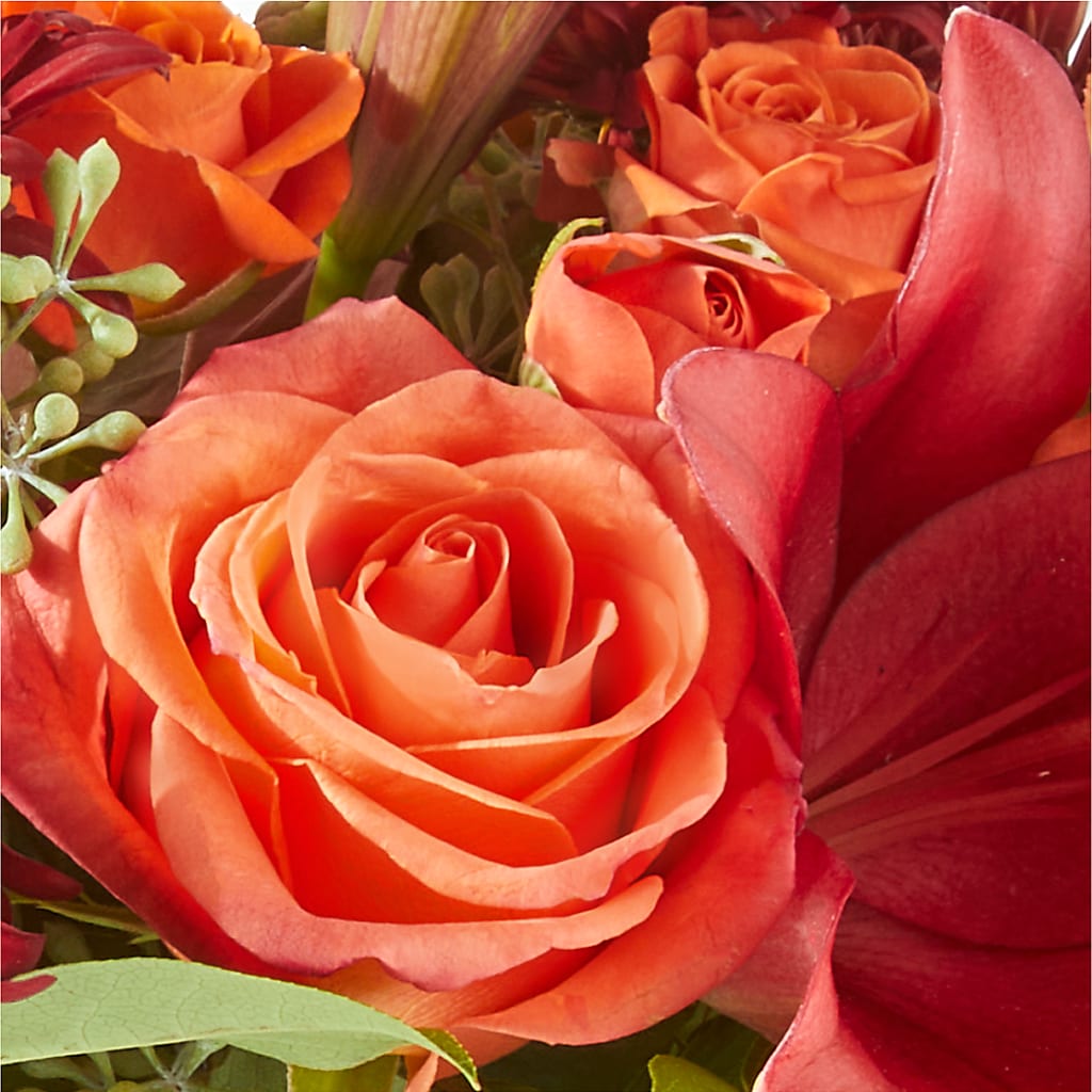 Crimson Leaves Bouquet –  Sayla Flowers, Los Angeles CA