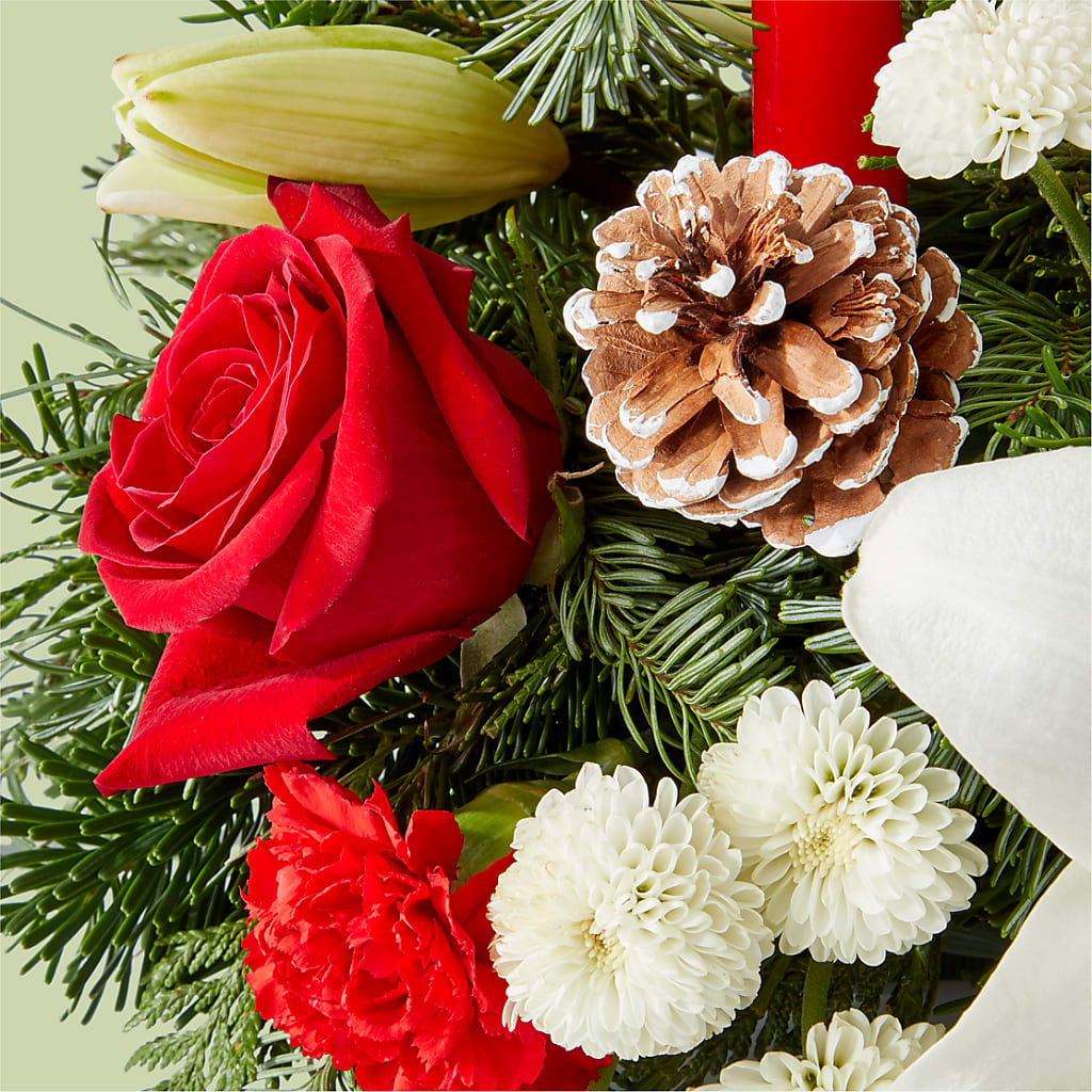 Seasonal Festivities Centerpiece –  Sayla Flowers, Los Angeles CA