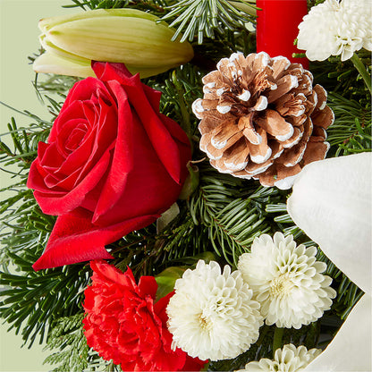 Seasonal Festivities Centerpiece –  Sayla Flowers, Los Angeles CA