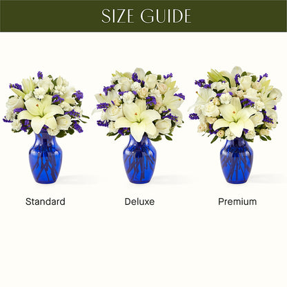 Sapphire Rush Bouquet –  Sayla Flowers, Los Angeles CA