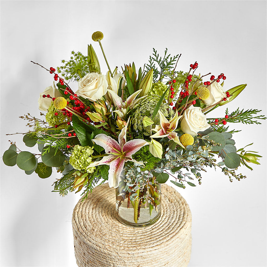 Berry & Bright Bouquet –  Sayla Flowers, Los Angeles CA