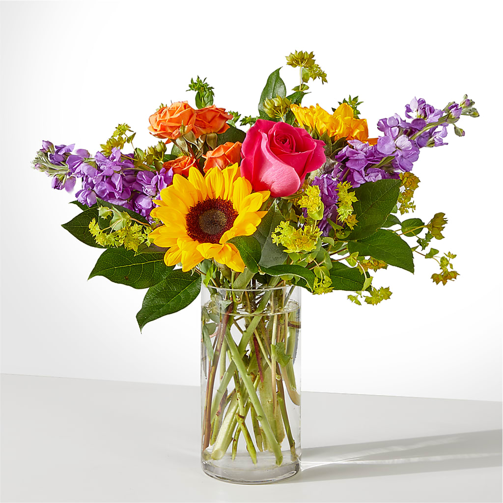 Vibrant Greetings Bouquet –  Sayla Flowers, Los Angeles CA