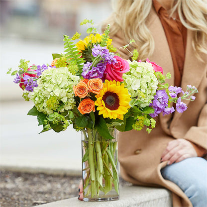 Vibrant Greetings Bouquet –  Sayla Flowers, Los Angeles CA