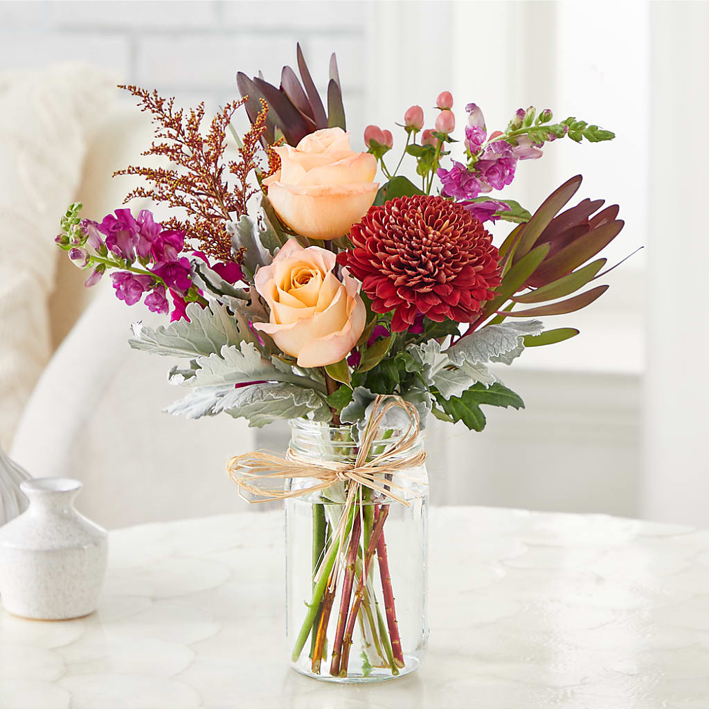 Moody Hues Bouquet –  Sayla Flowers, Los Angeles CA
