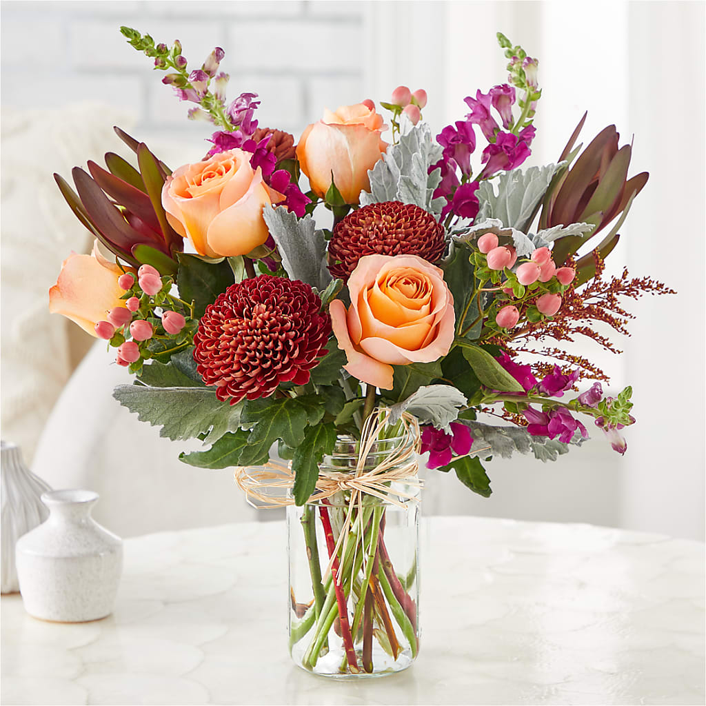 Moody Hues Bouquet –  Sayla Flowers, Los Angeles CA