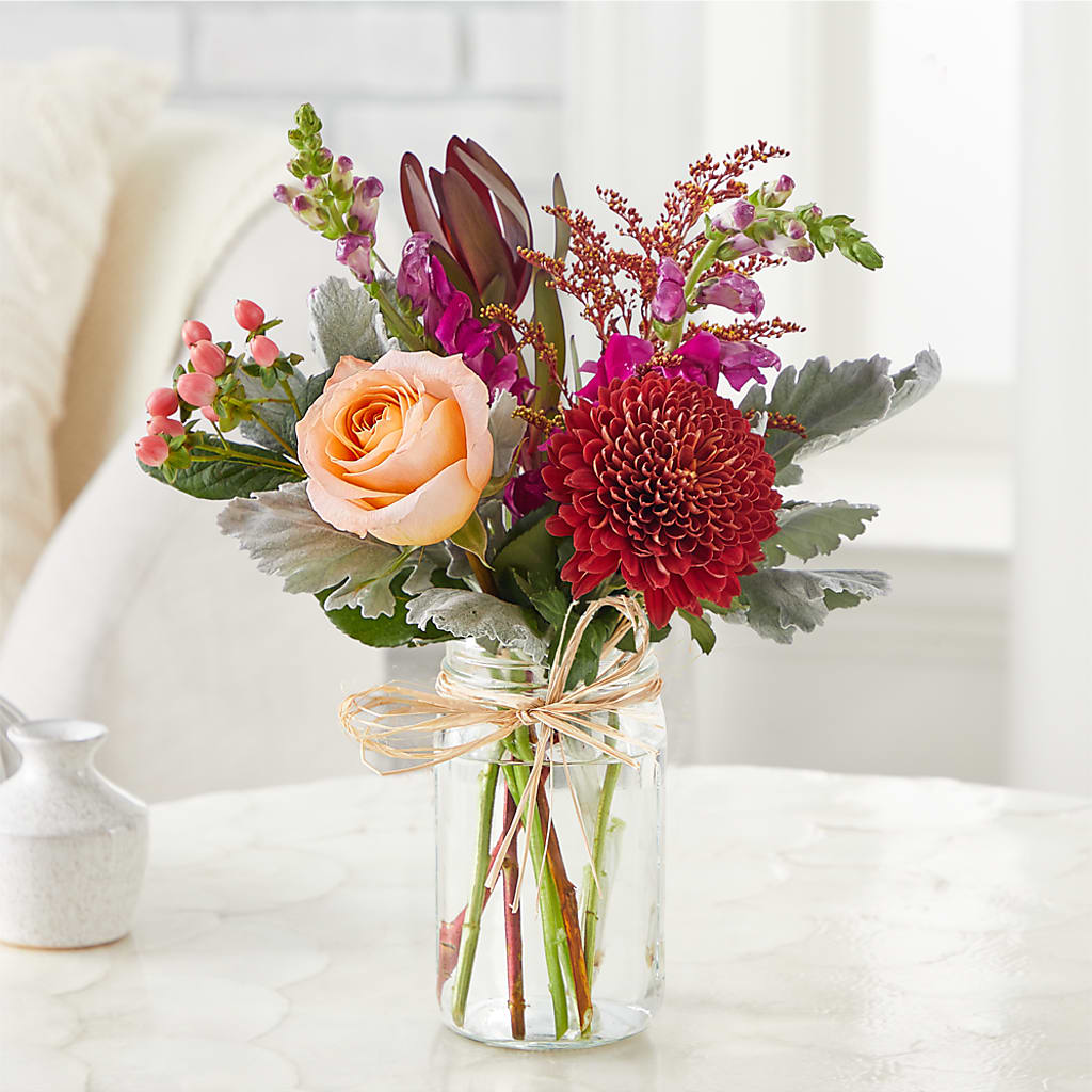 Moody Hues Bouquet –  Sayla Flowers, Los Angeles CA