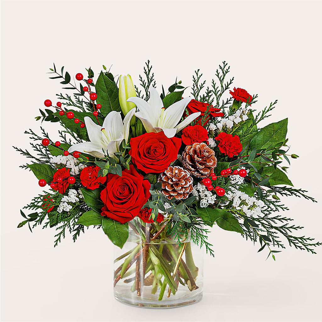 Best in Snow Bouquet –  Sayla Flowers, Los Angeles CA