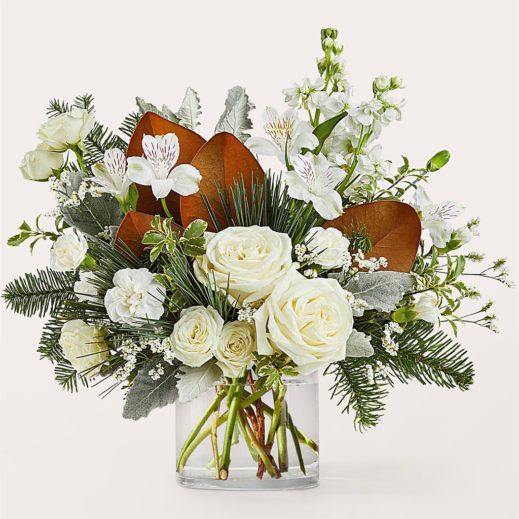 Fresh Snowfall Bouquet –  Sayla Flowers, Los Angeles CA
