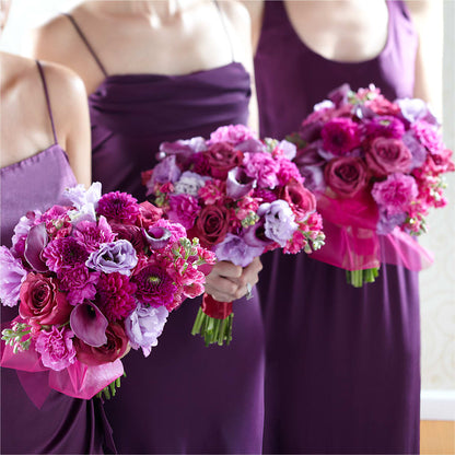 Bridesmaid's Garden Bouquet –  Sayla Flowers, Los Angeles CA