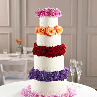 Infinite Love Cake Décor –  Sayla Flowers, Los Angeles CA