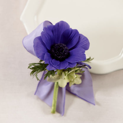 Purple Passion Boutonniere –  Sayla Flowers, Los Angeles CA