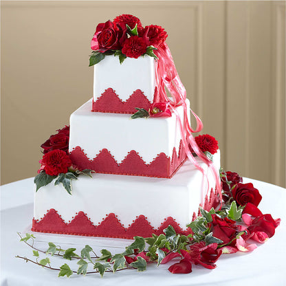 Forever Happiness Cake Decor –  Sayla Flowers, Los Angeles CA