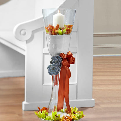 Matrimony Pew Decor –  Sayla Flowers, Los Angeles CA