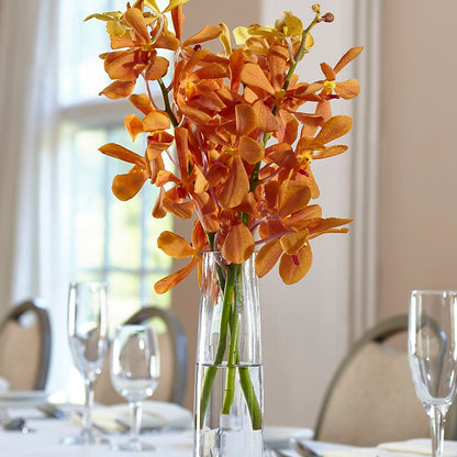Orange Mokara Bud Vase –  Sayla Flowers, Los Angeles CA