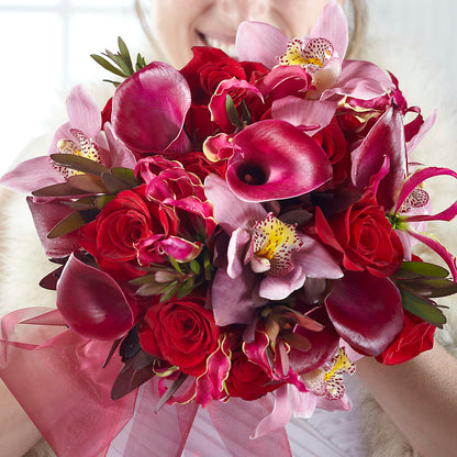 Heart of Hearts Bouquet –  Sayla Flowers, Los Angeles CA