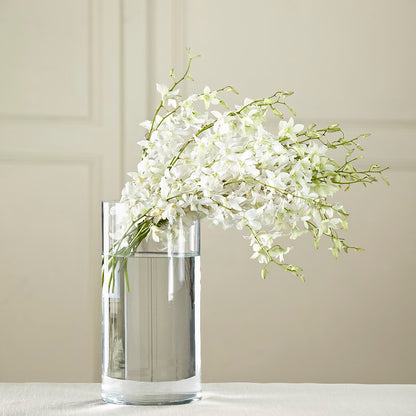 White Dendrobium Bouquet –  Sayla Flowers, Los Angeles CA